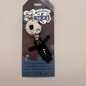 Watchover Voodoo Skeleton Jack String Doll Keychain Mascot Ref 219 New